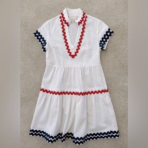 Sail to Sable Linen Tiered Dress